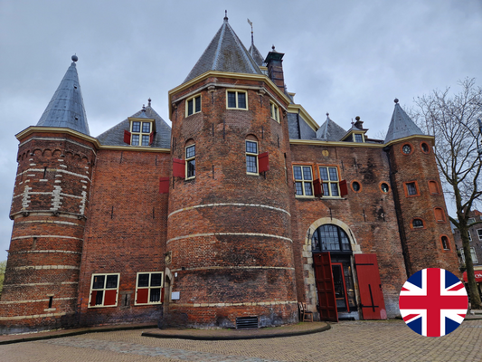 Dark city walk Amsterdam - The Red Light District Route - English version
